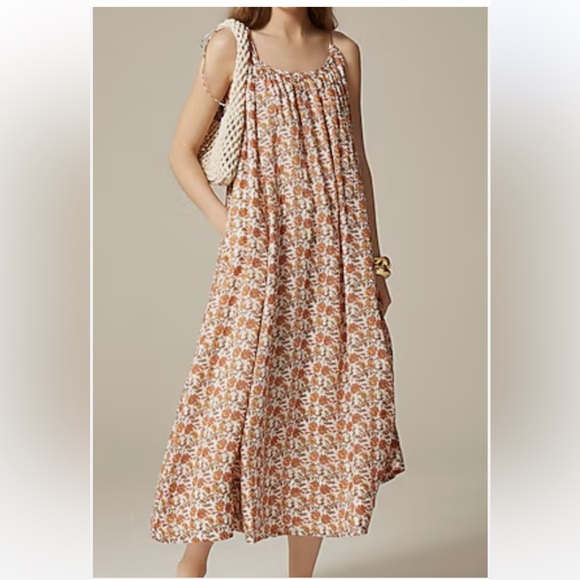 J. Crew Dresses & Skirts - NWT JCREW Floaty tie-shoulder dress in ramie